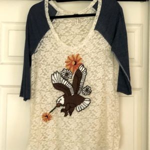 Free people eagle shirt